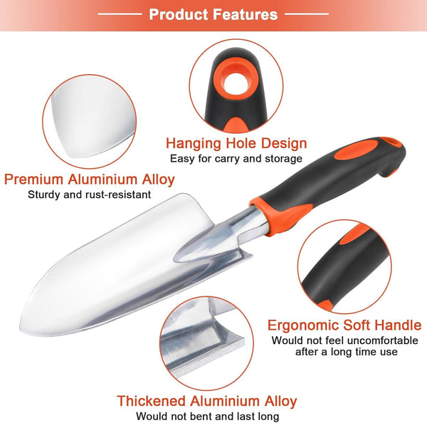 Community More Aluminum Hand Trowel with Rubber Grip additional product photo