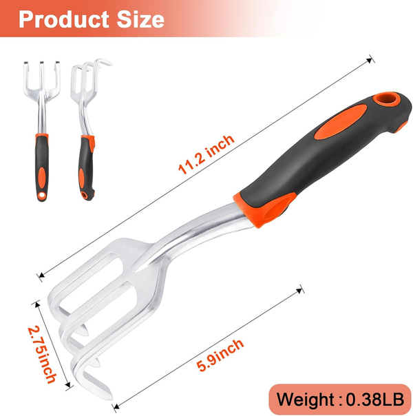 Community More Aluminum Hand Cultivator Rake additional product photo