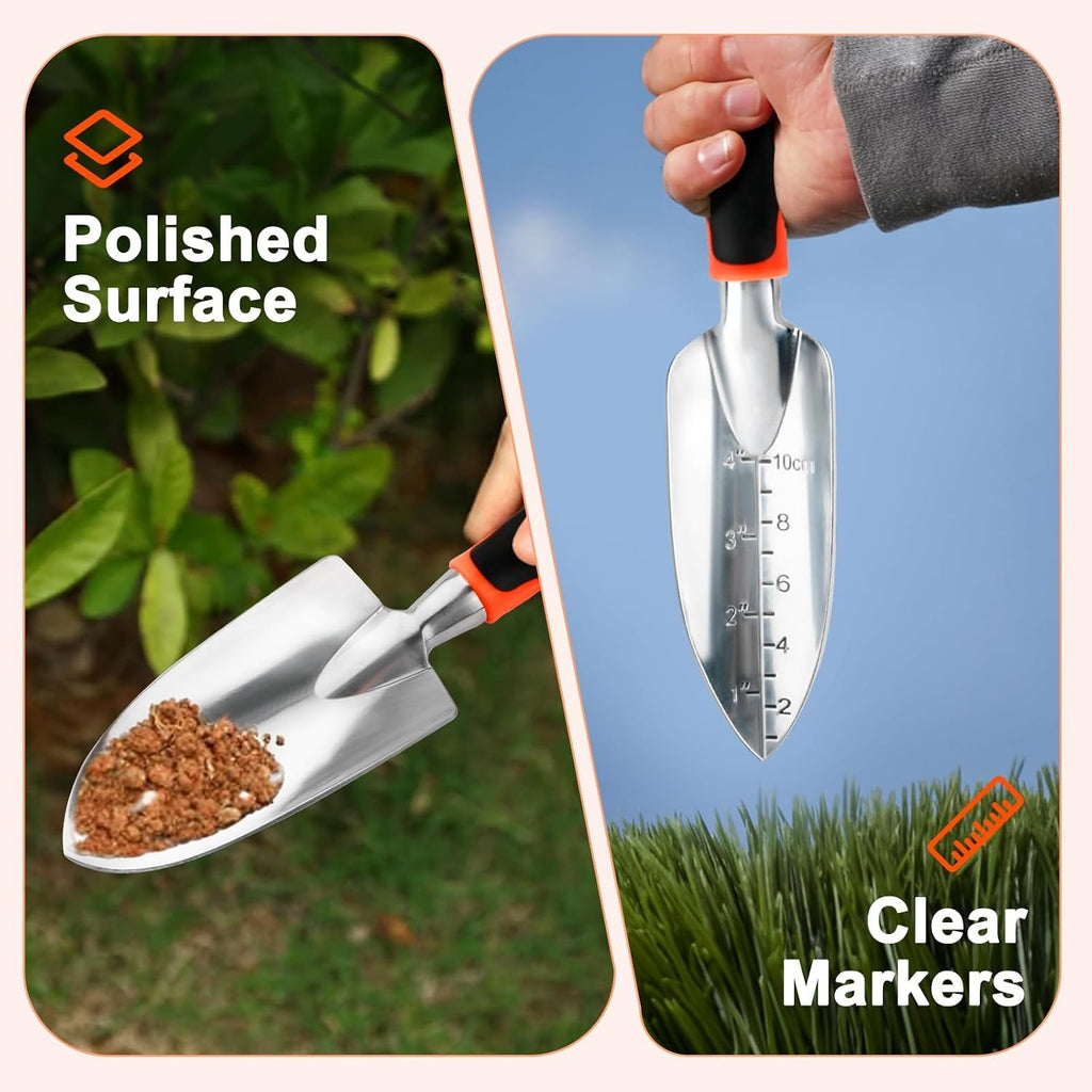 Community More Aluminum Garden Trowel Set with Depth Scale additional product photo