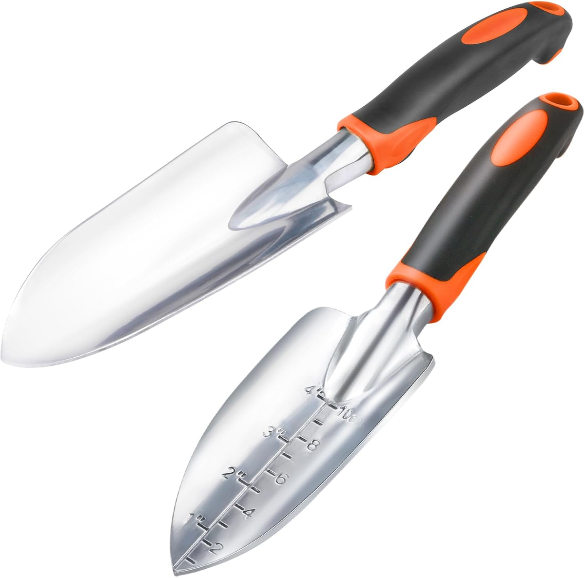 Community More Aluminum Garden Trowel Set with Depth Scale studio product photo Main image