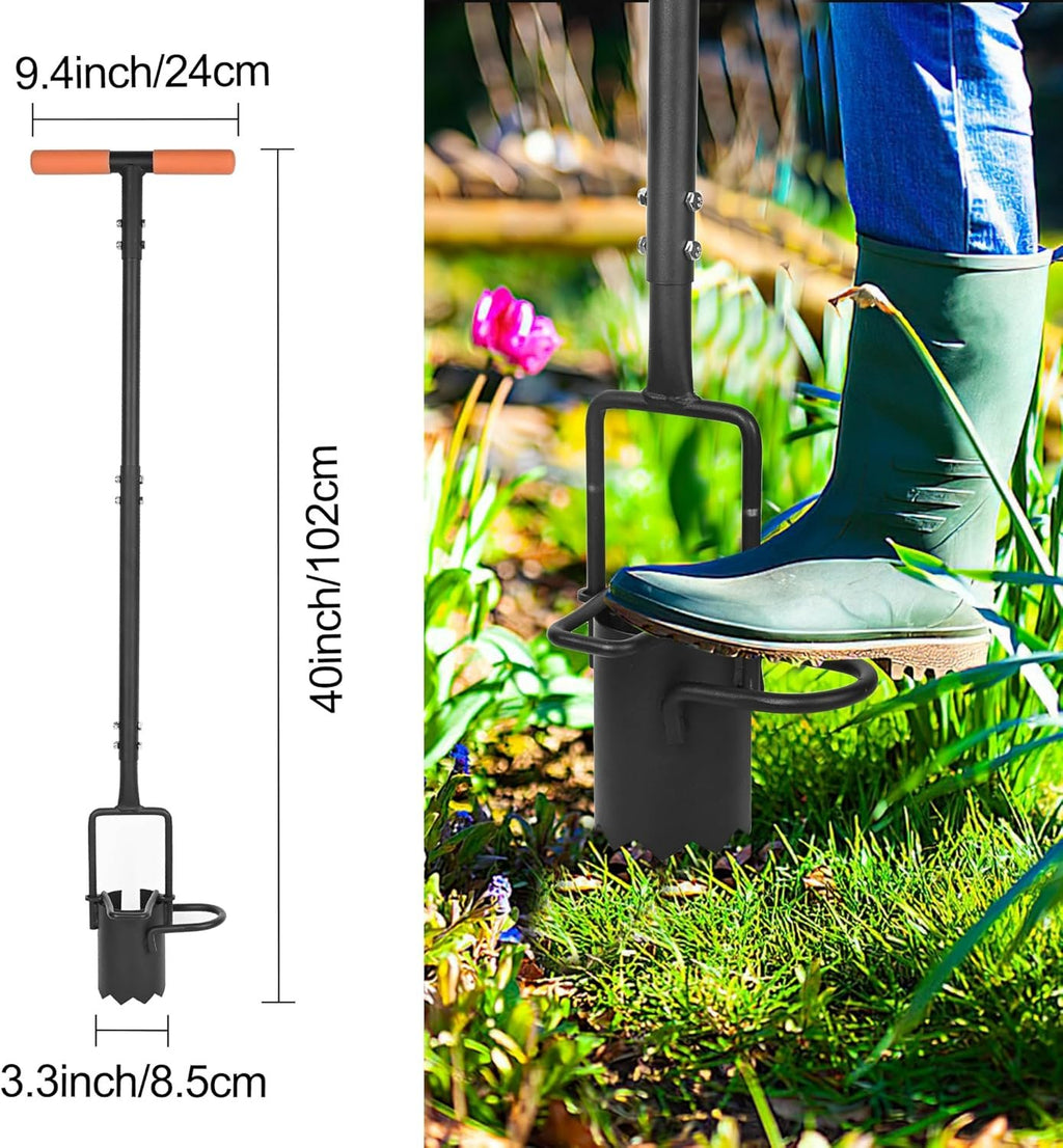 Community More Long-Handle Bulb Planter with Foot Pedals additional product photo