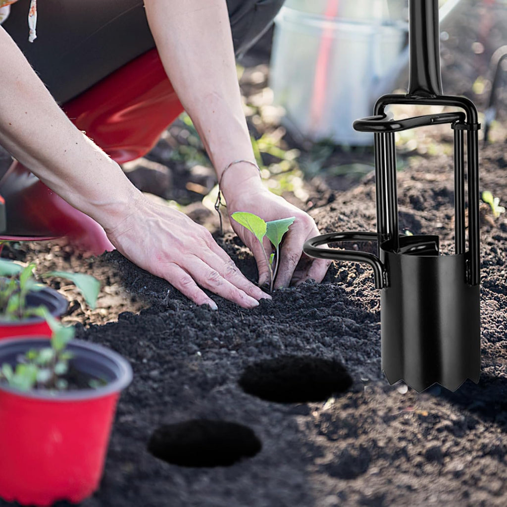 Community More Long-Handle Bulb Planter with Foot Pedals additional product photo