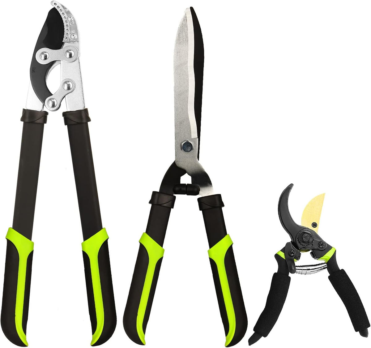 Community More Alloy Steel Lopper, Hedge Clipper and Pruner Set studio product photo Main image