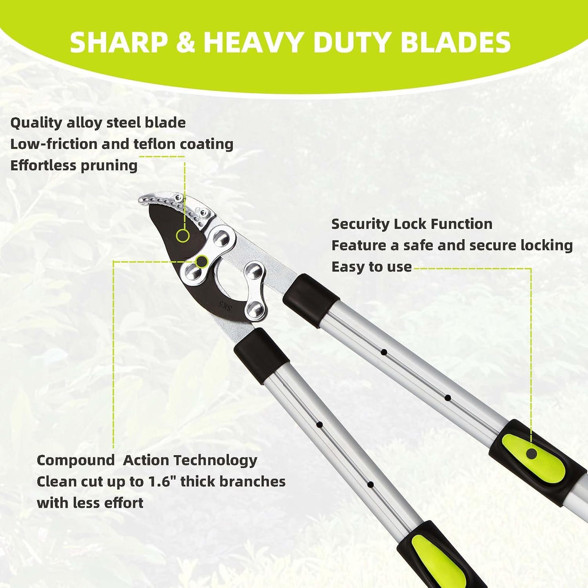 Community More Extendable Lopper with Aluminum Handles additional product photo