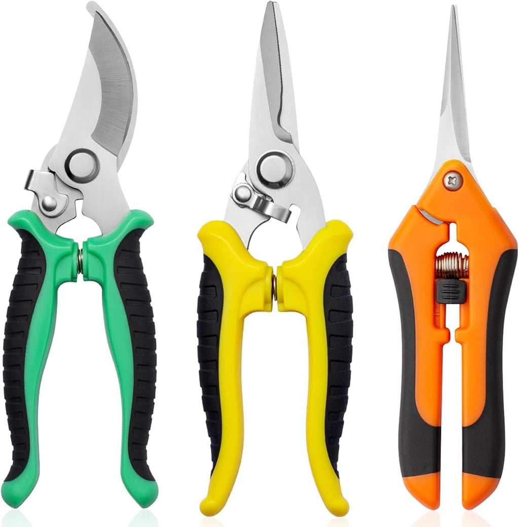 Community More Stainless Steel Garden Pruning Shear Set studio product photo