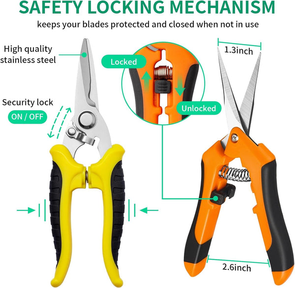 Community More Stainless Steel Garden Pruning Shear Set additional product photo