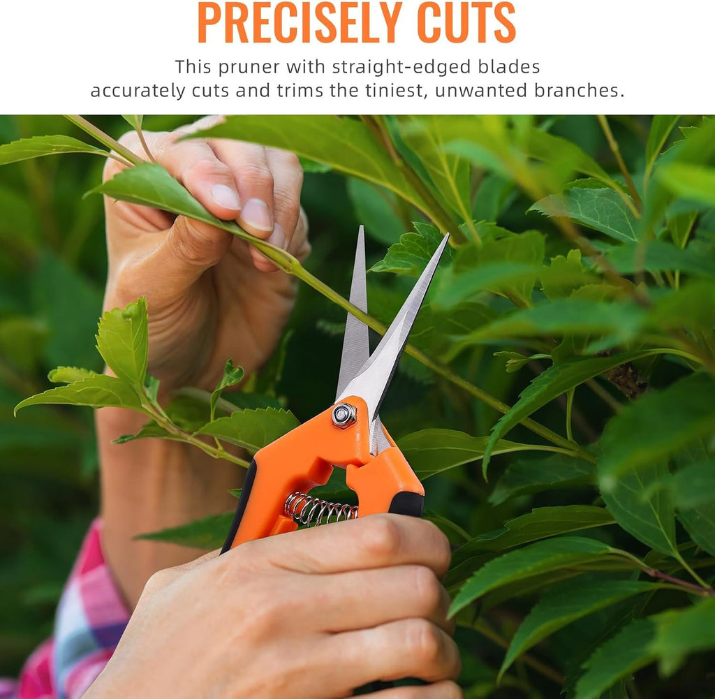Community More Stainless Steel Pointed-Tip Pruning Snips additional product photo