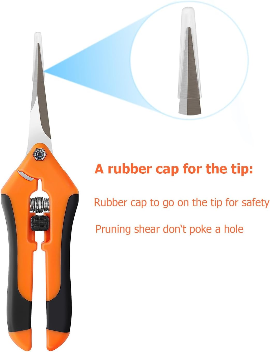 Community More Stainless Steel Pointed-Tip Pruning Snips additional product photo