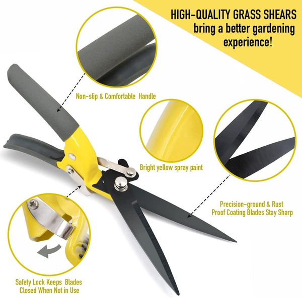 Community More High Carbon Steel Grass Shears additional product photo