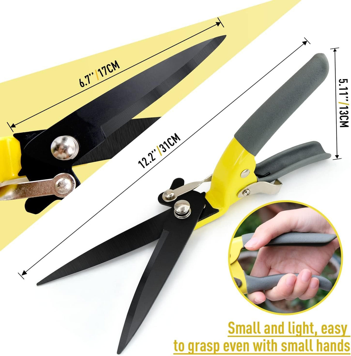 Community More High Carbon Steel Grass Shears additional product photo