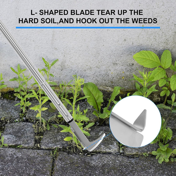 Community More Long-Handle Crack Weeder with L-Shaped Blade additional product photo