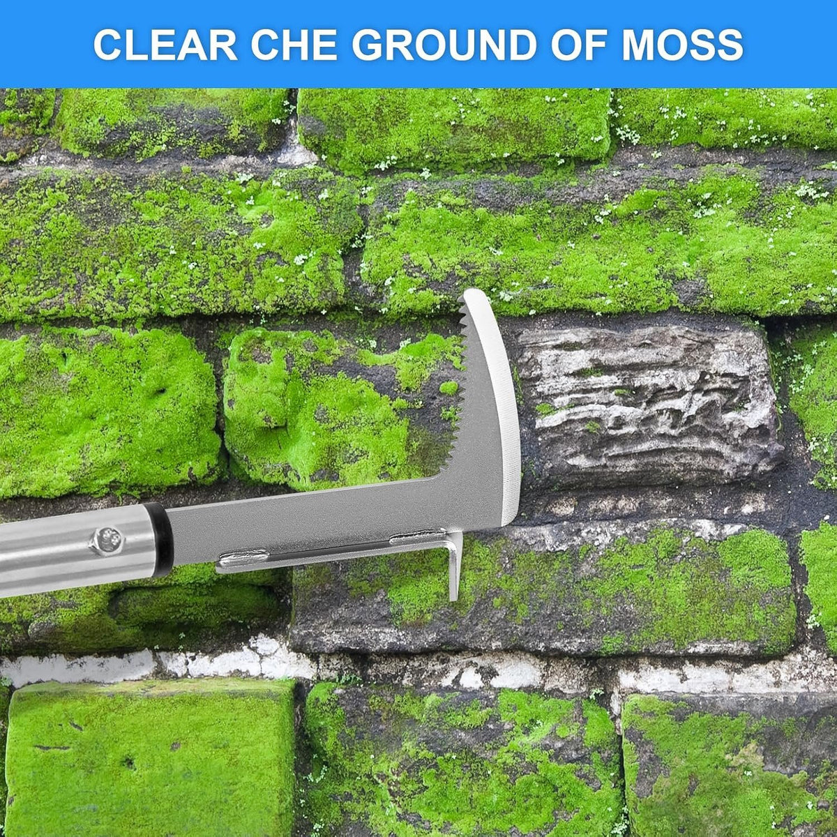Community More Long-Handle Crack Weeder with L-Shaped Blade additional product photo