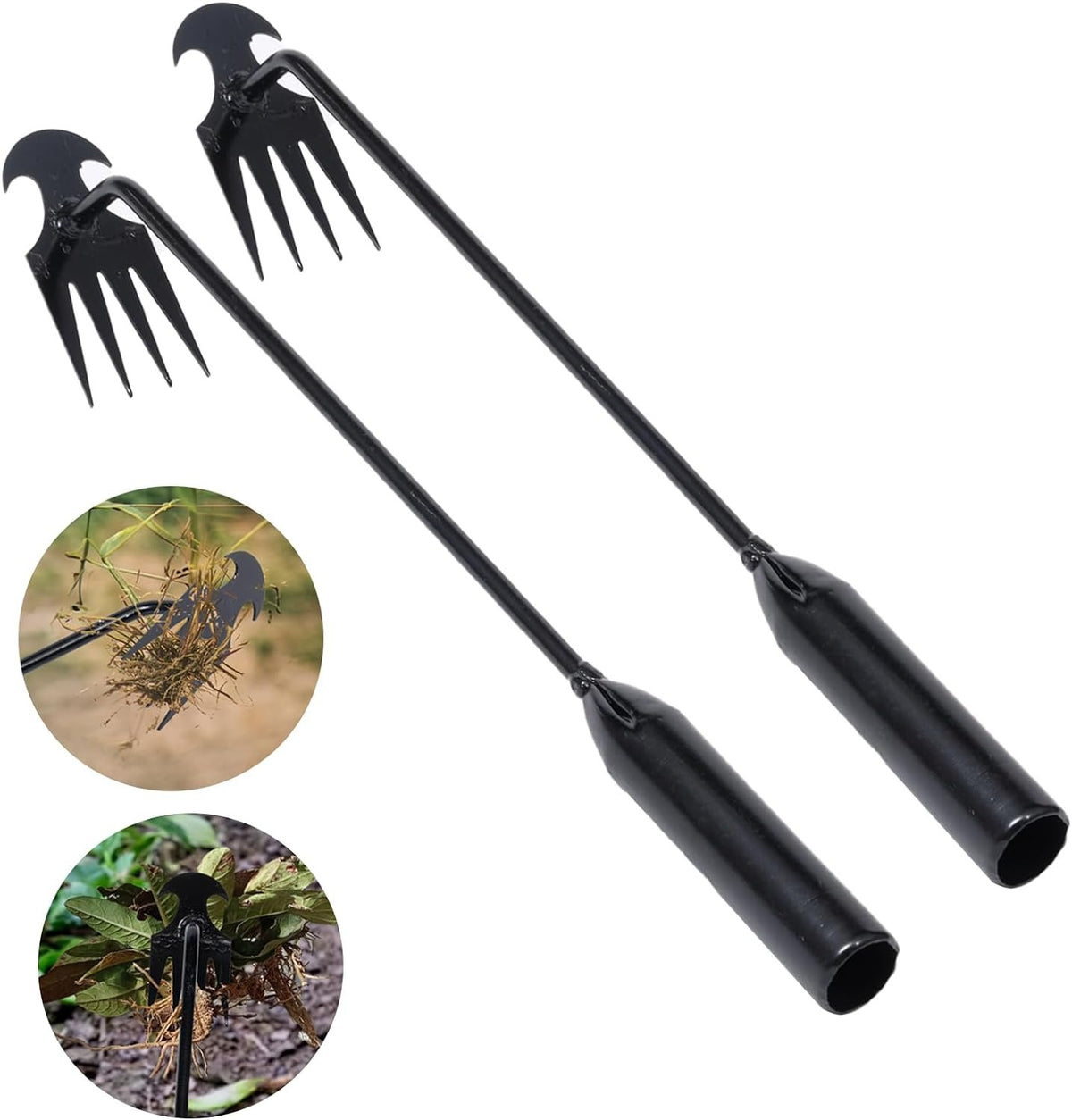 Community More Tined Weed Puller Set studio product photo