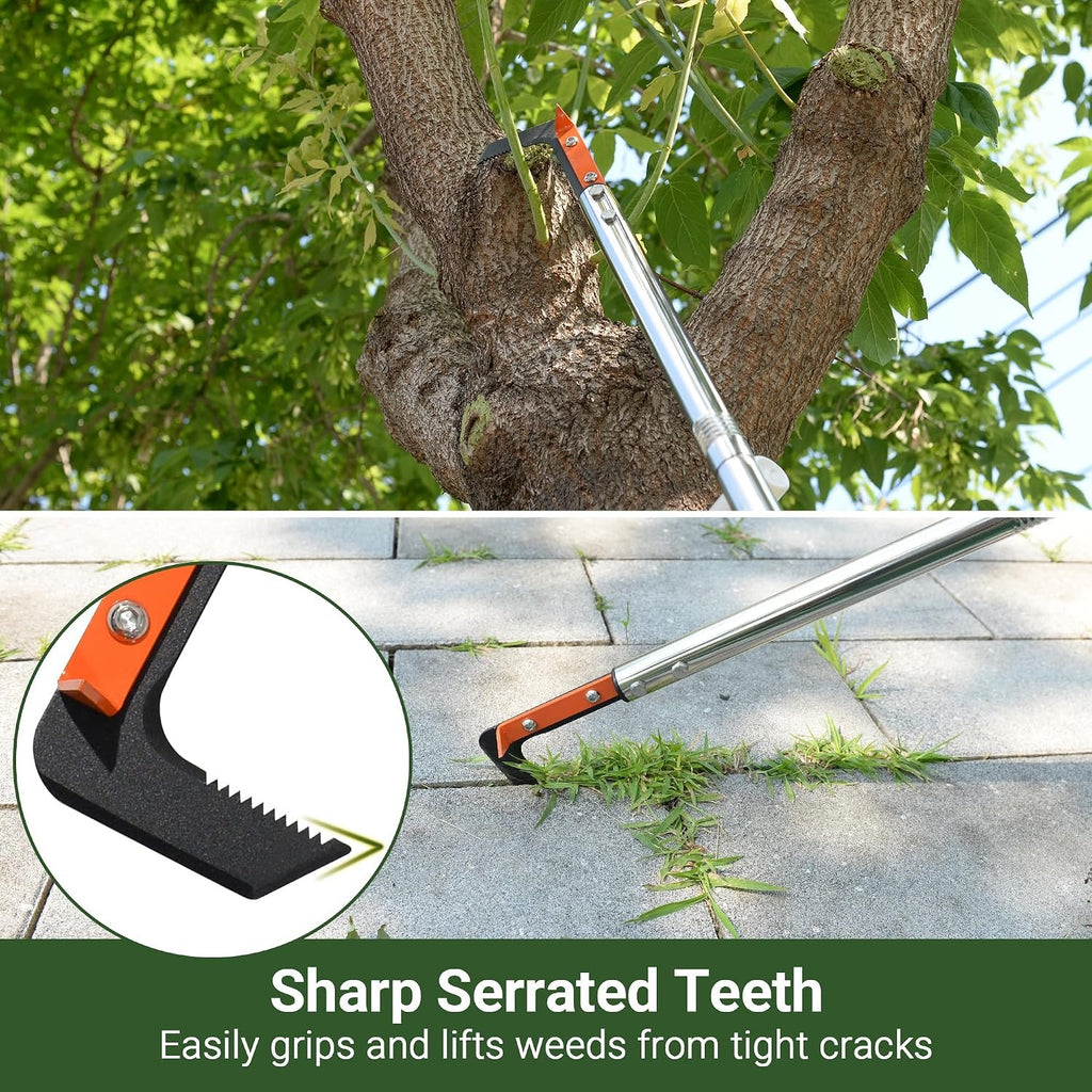 Community More Long-Handle Crack Weeder with Serrated Blade additional product photo