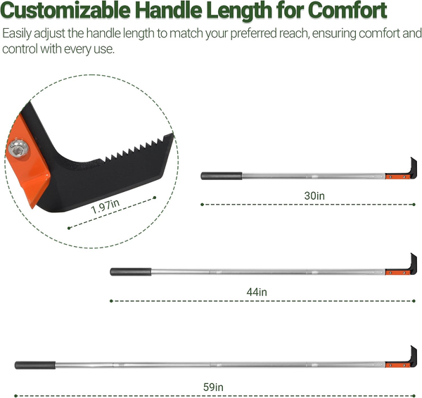 Community More Long-Handle Crack Weeder with Serrated Blade additional product photo