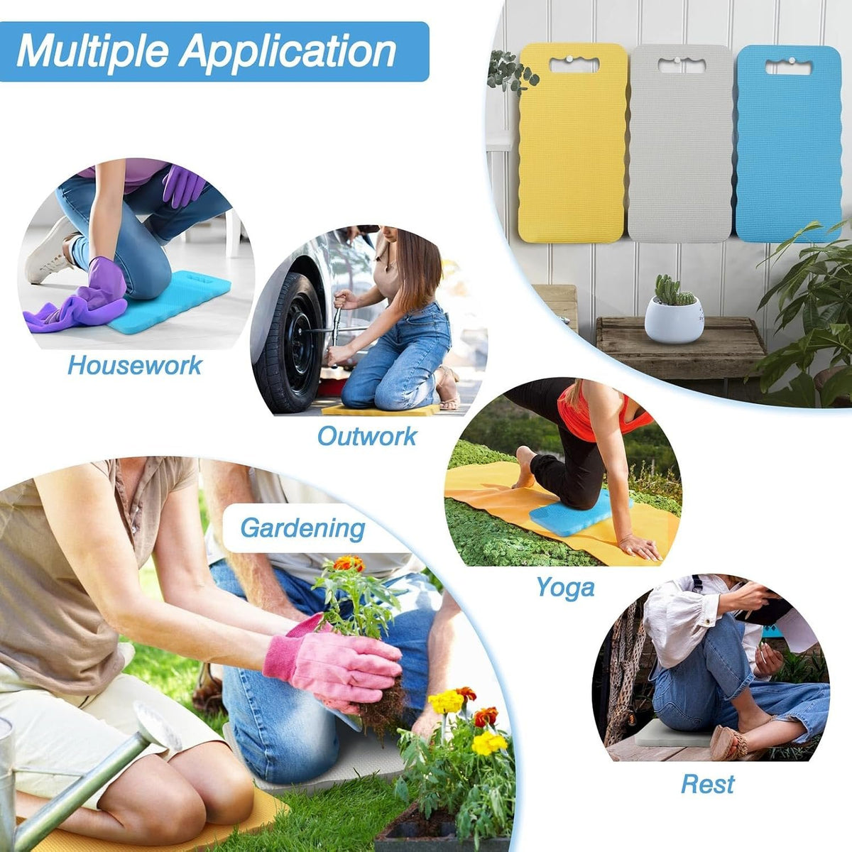 Community More Wide Foam Kneeling Pad Set additional product photo