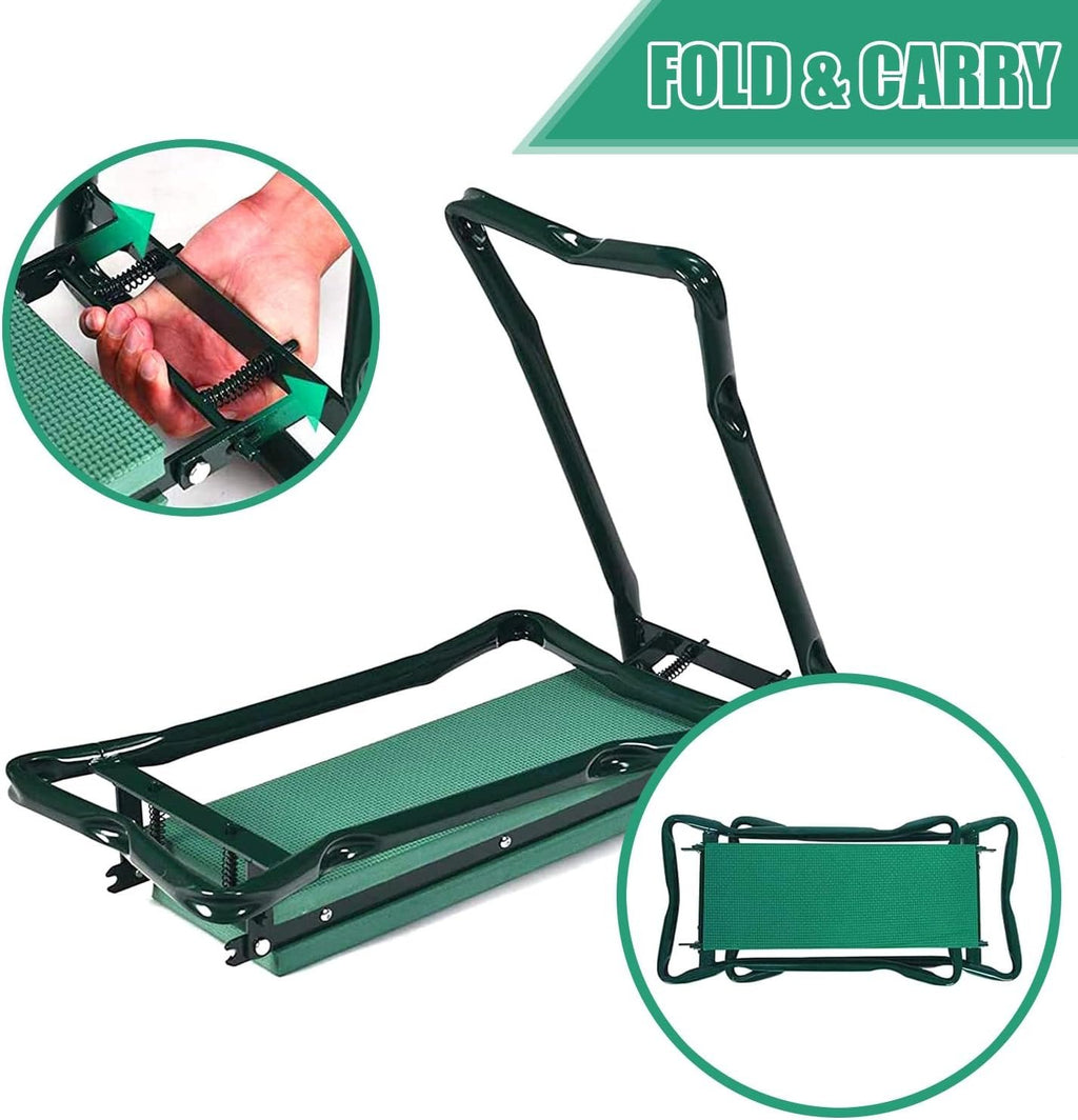 Community More Steel Frame Garden Kneeler and Seat with Tool Pouch additional product photo