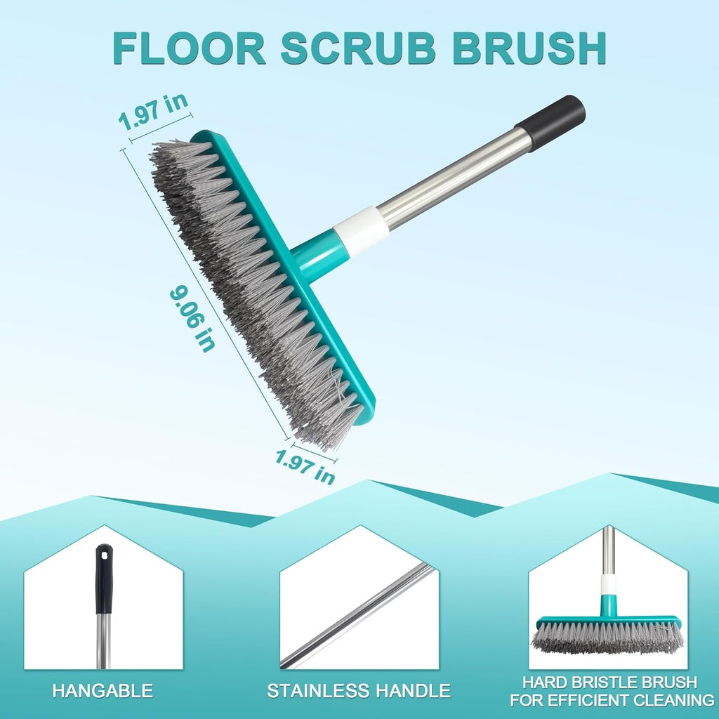 Community More Wheeled Crack Weeder and Scrub Brush Set additional product photo